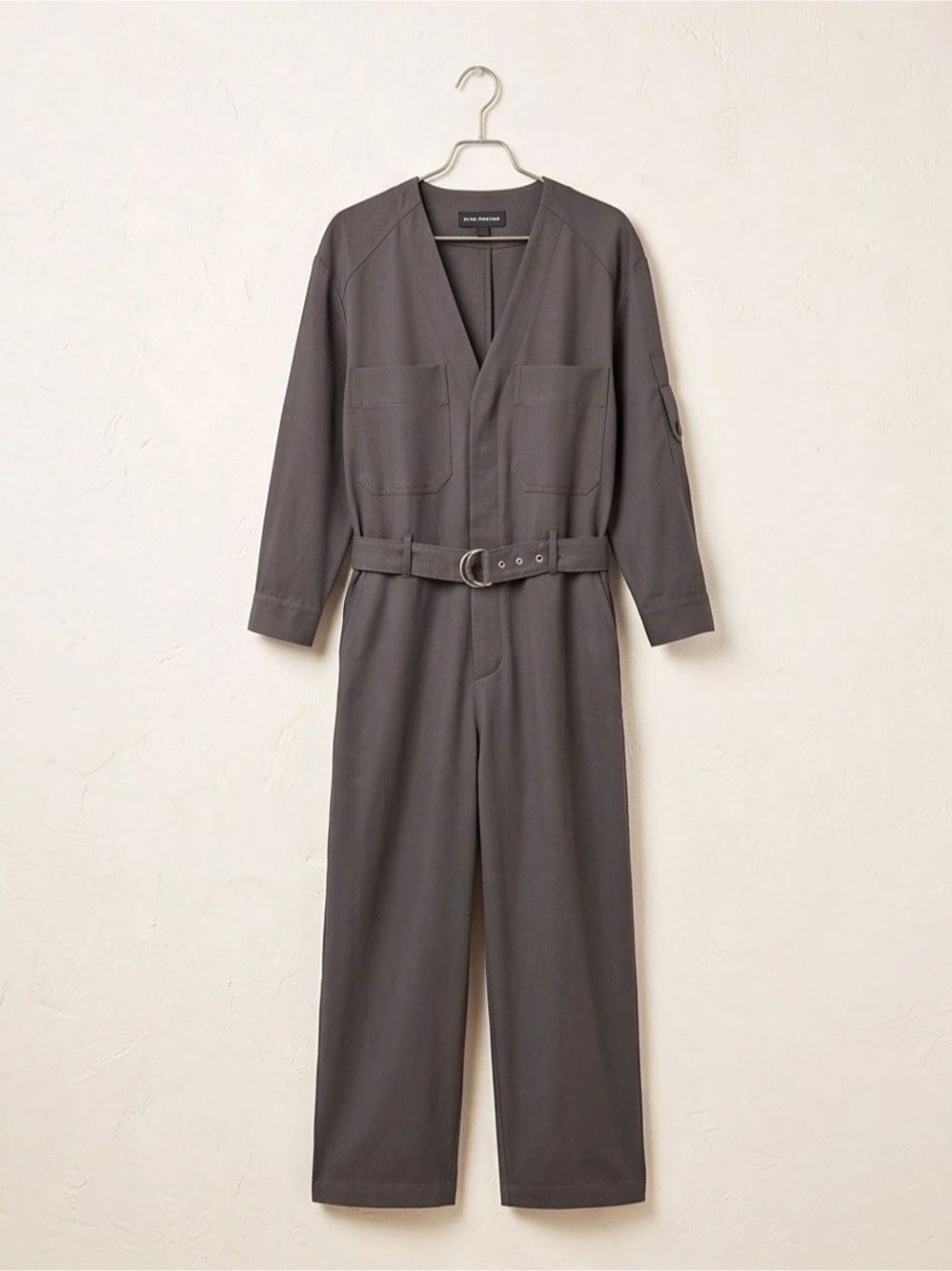 Club Monaco Utility Jumpsuit in Gray